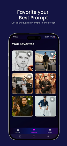 Promptify: AI photo editing - عکس برنامه موبایلی اندروید
