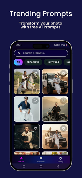 Promptify: AI photo editing - عکس برنامه موبایلی اندروید