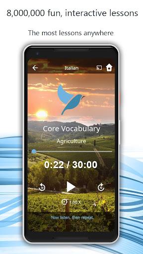 Learn 163 Languages | Bluebird - Image screenshot of android app