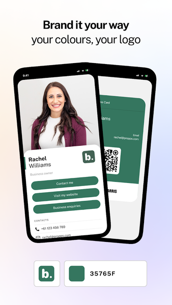Propps: Digital Business Card - عکس برنامه موبایلی اندروید
