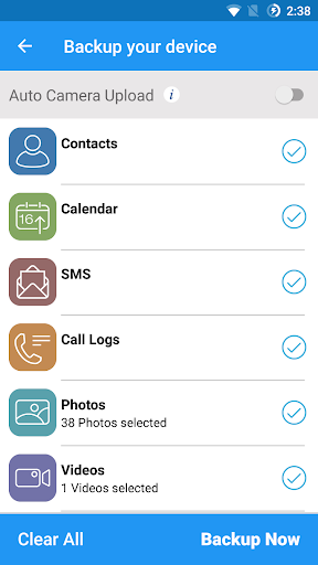 IBackup - Image screenshot of android app