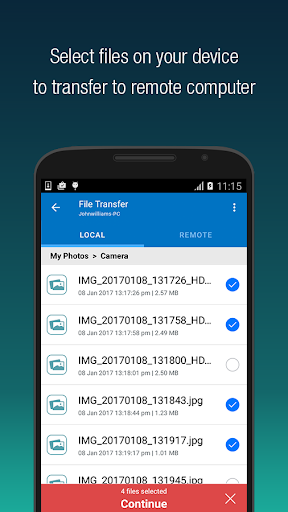 RemotePC Viewer - عکس برنامه موبایلی اندروید