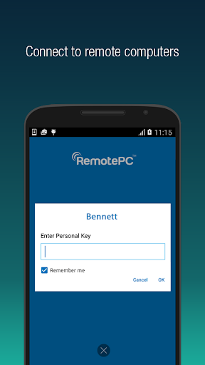 RemotePC Viewer - Image screenshot of android app