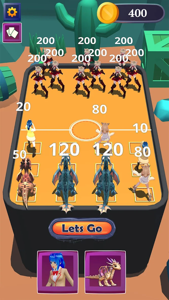 Dragon Merge Anime Battle ۳D - عکس بازی موبایلی اندروید