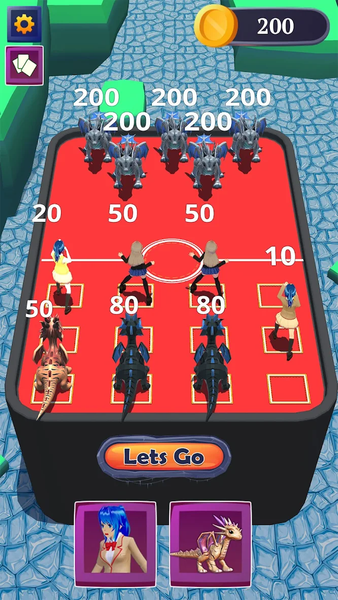 Dragon Merge Anime Battle ۳D - عکس بازی موبایلی اندروید