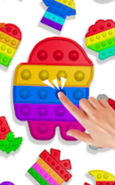 Fidget Antistress Pop It ۳D - عکس بازی موبایلی اندروید