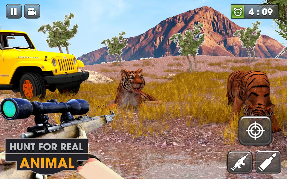 Wildlife SUV Hunting Game - عکس بازی موبایلی اندروید