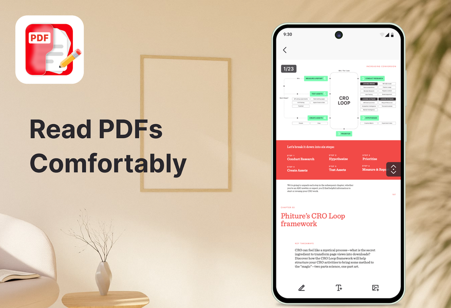 PDF Reader & All PDF Editor - عکس برنامه موبایلی اندروید