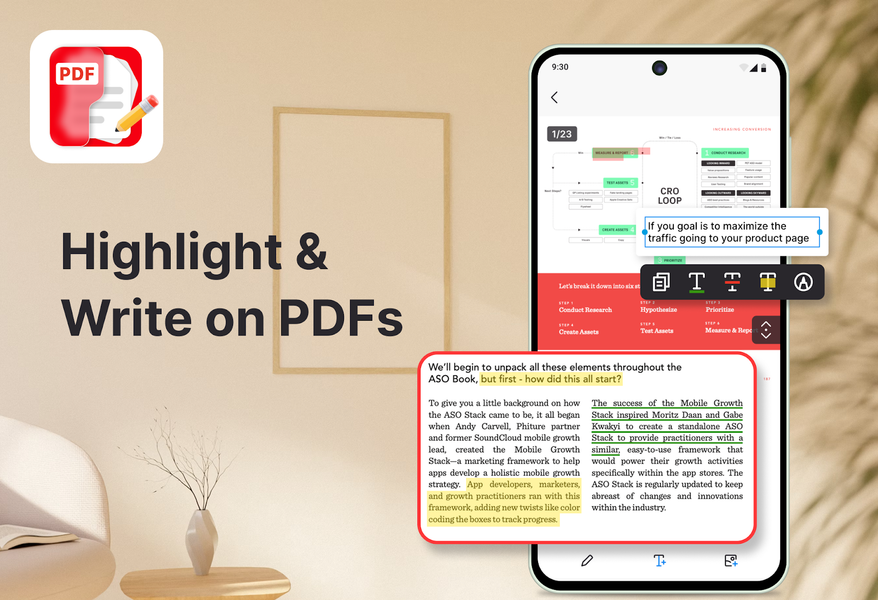 PDF Reader & All PDF Editor - عکس برنامه موبایلی اندروید