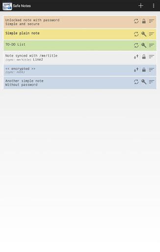 Safe Notes - Official app - عکس برنامه موبایلی اندروید