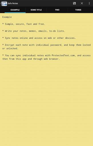 Safe Notes - Official app - عکس برنامه موبایلی اندروید