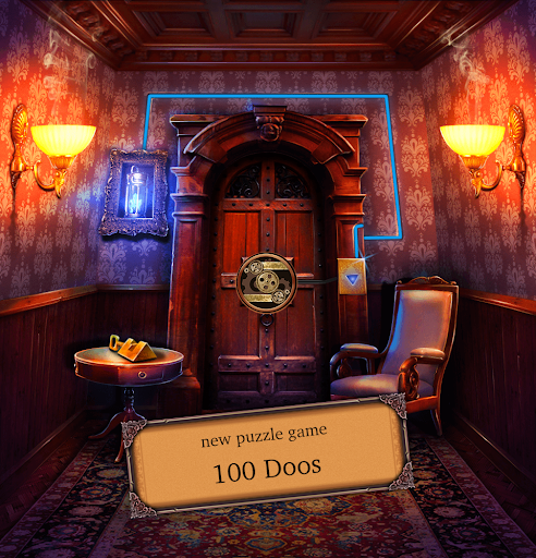 100 Doors Escape Room - Gameplay image of android game