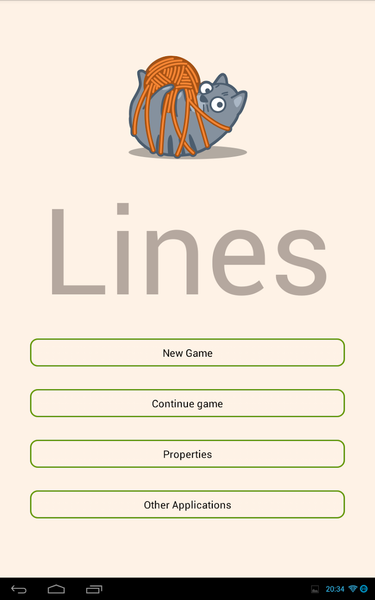 Classic Lines - Gameplay image of android game