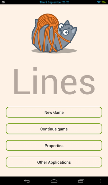 Classic Lines - Gameplay image of android game