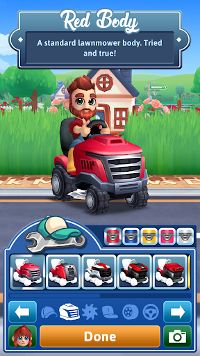 It's Literally Just Mowing - Gameplay image of android game