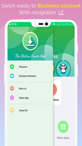 The Status Saver App - Image screenshot of android app