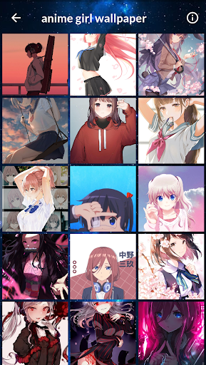 anime girl wallpaper - Image screenshot of android app