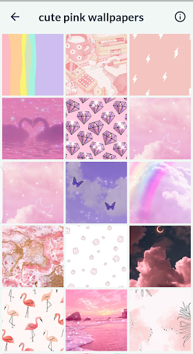 cute pink wallpapers - Image screenshot of android app