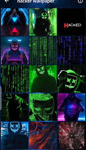 hacker wallpaper - Image screenshot of android app