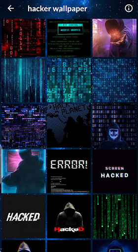 hacker wallpaper - Image screenshot of android app