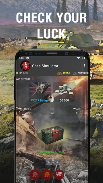 Case Simulator for Blitz - Gameplay image of android game