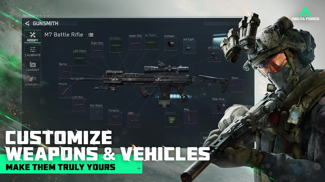 Delta Force - عکس بازی موبایلی اندروید