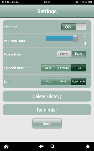 Voice Answer Lite - عکس برنامه موبایلی اندروید