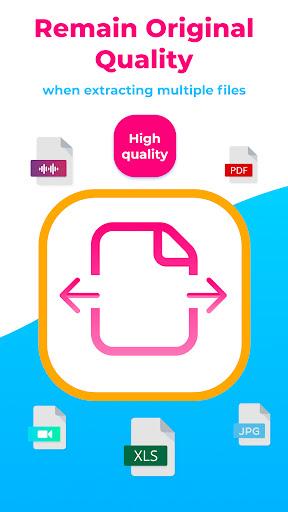 UnZip Rar Extractor Zip Opener - عکس برنامه موبایلی اندروید