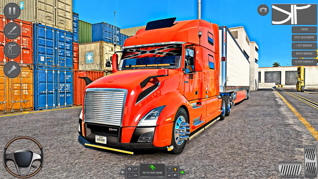 America Cargo Truck Driving ۳D - عکس بازی موبایلی اندروید