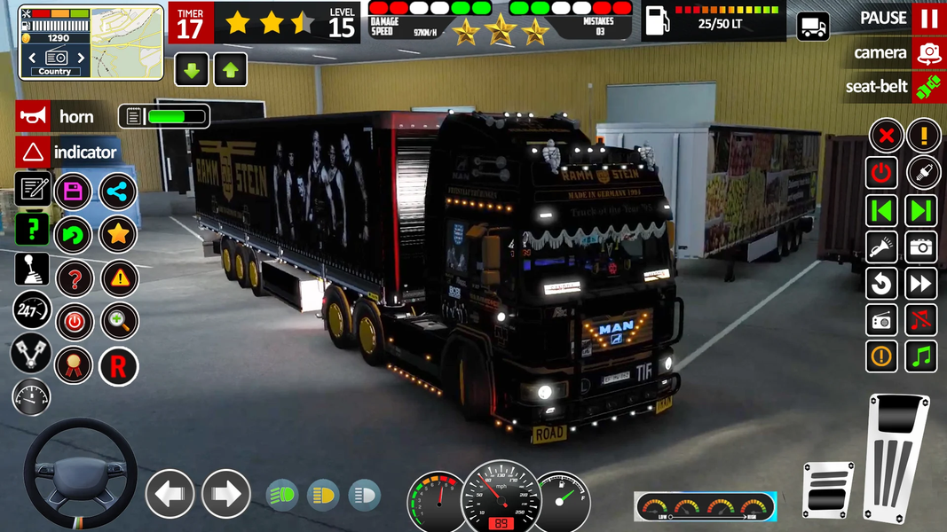 Cargo Truck City Truck Driving - Gameplay image of android game