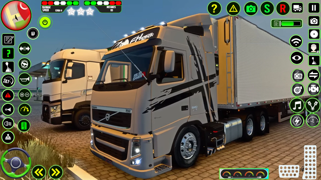 Cargo Truck City Truck Driving - Gameplay image of android game