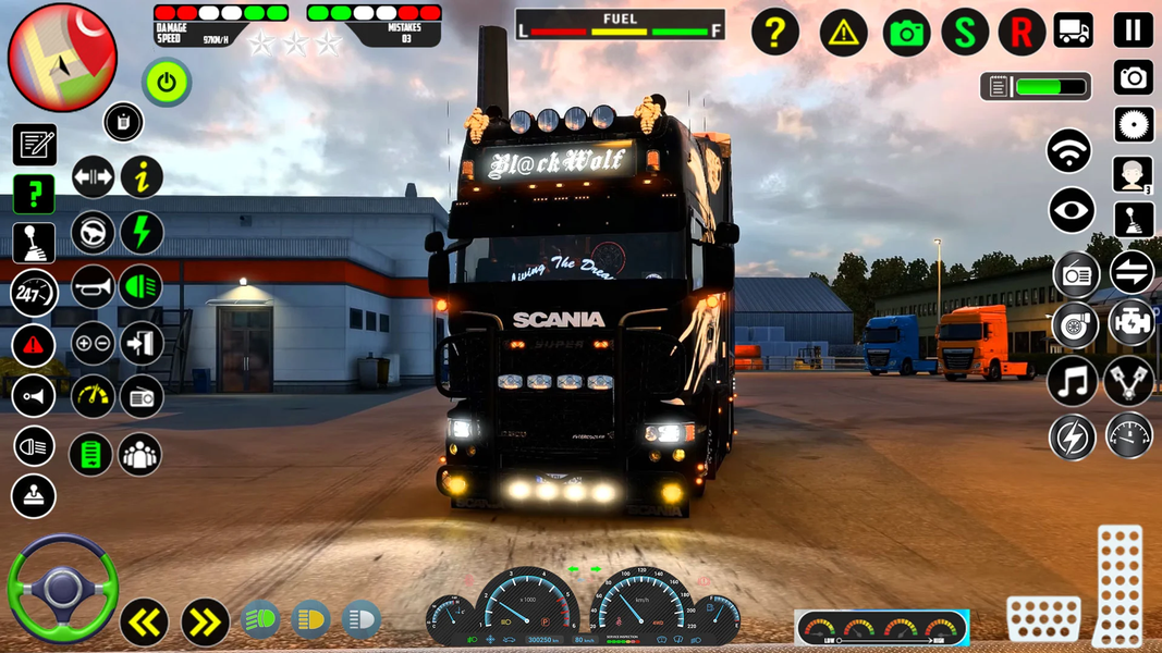 Cargo Truck City Truck Driving - Gameplay image of android game