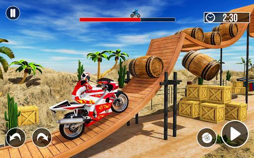 Superhero Bike Stunt Master 3D - عکس بازی موبایلی اندروید