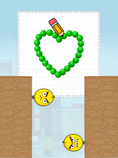 Draw to Smash Angry Melon - Gameplay image of android game