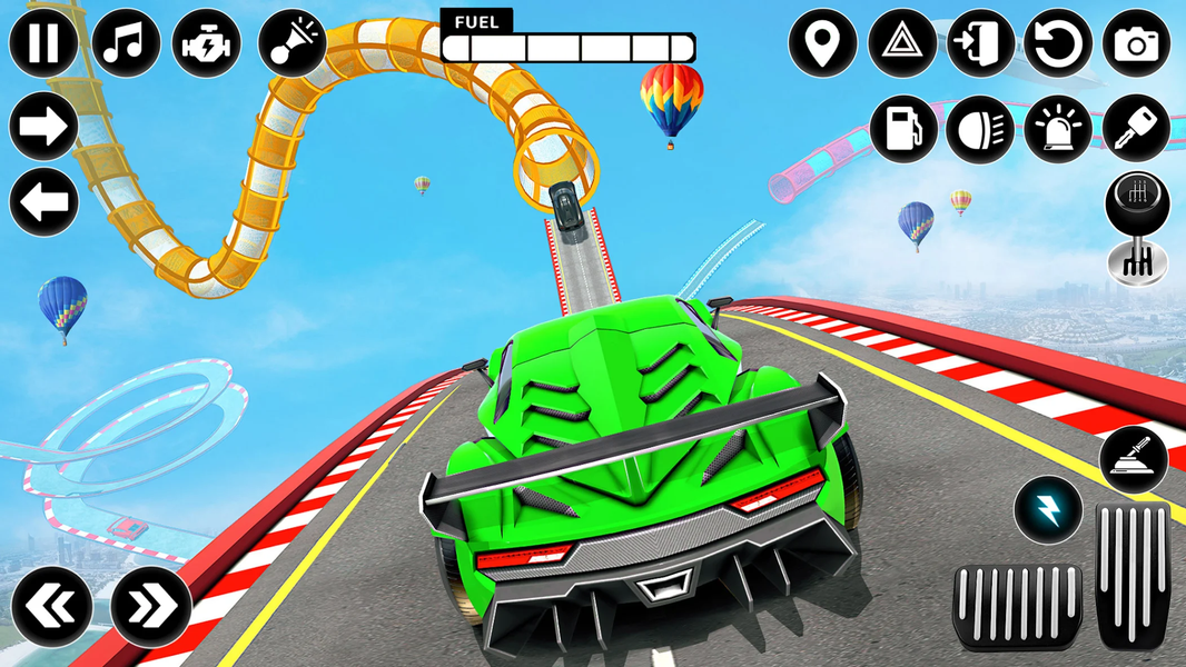 Mega Ramp Car Games: GT Stunts - عکس بازی موبایلی اندروید