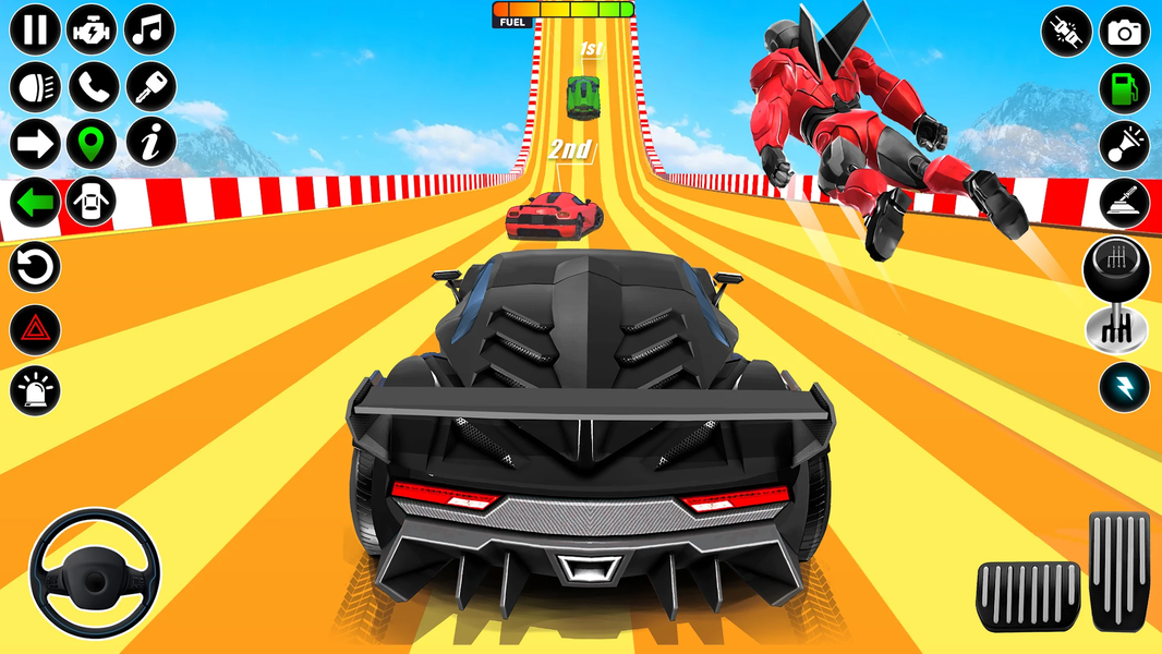 Mega Ramp Car Games: GT Stunts - عکس بازی موبایلی اندروید