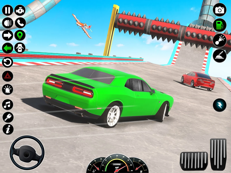 Mega Ramp Car Games: GT Stunts - عکس بازی موبایلی اندروید
