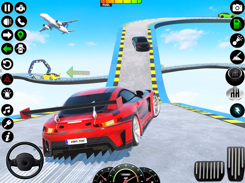Mega Ramp Car Games: GT Stunts - عکس بازی موبایلی اندروید