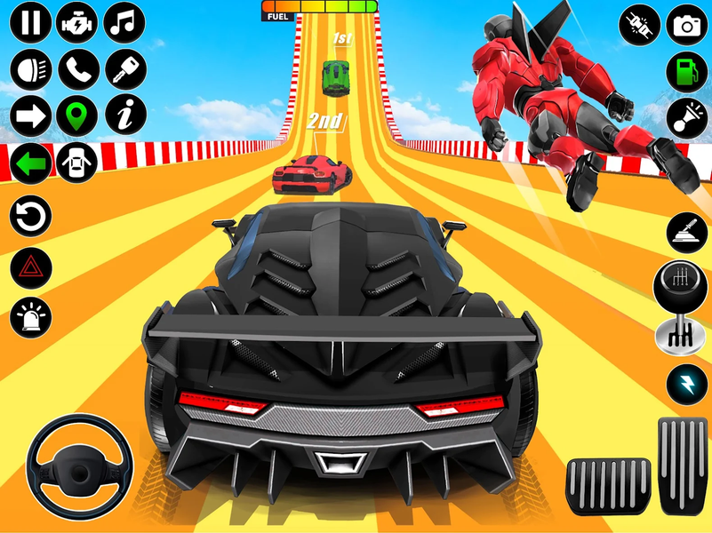 Mega Ramp Car Games: GT Stunts - عکس بازی موبایلی اندروید