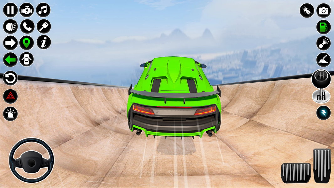 Mega Ramp Car Games: GT Stunts - عکس بازی موبایلی اندروید