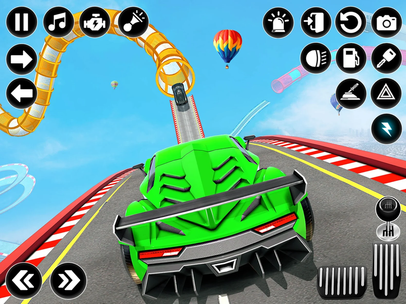 Mega Ramp Car Games: GT Stunts - عکس بازی موبایلی اندروید