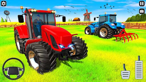Grand Tractor Farming Games - Gameplay image of android game