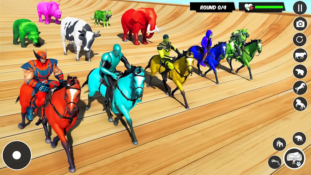 Animal Simulator ۳D Racing - عکس بازی موبایلی اندروید