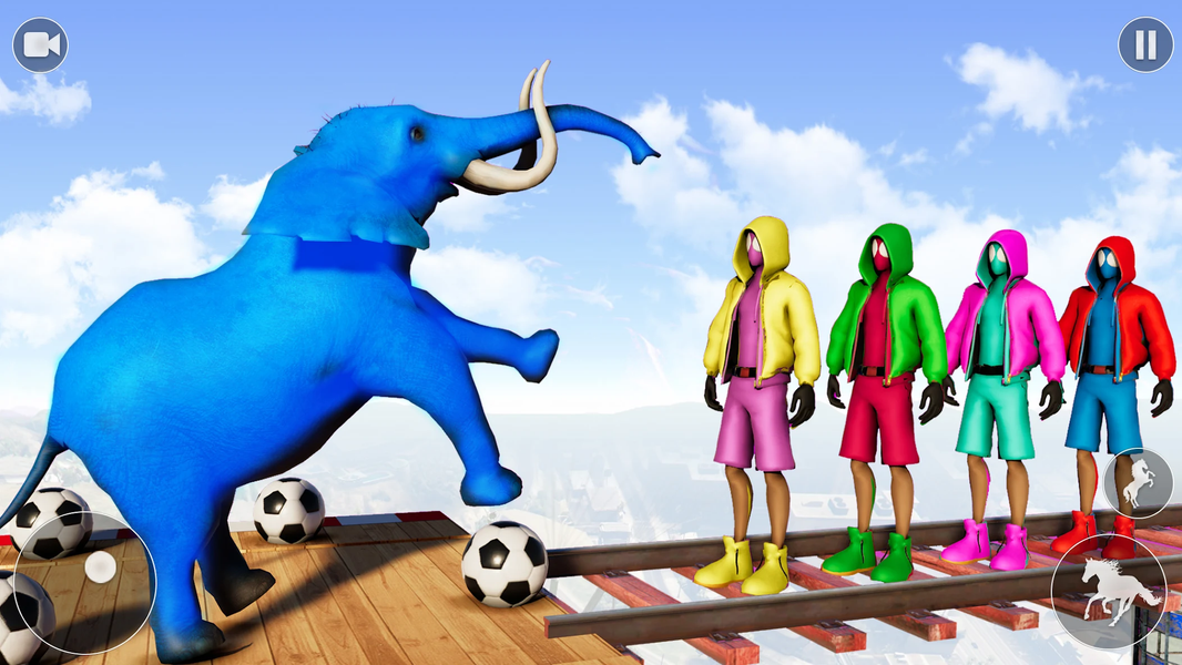 Animal Simulator ۳D Racing - عکس بازی موبایلی اندروید