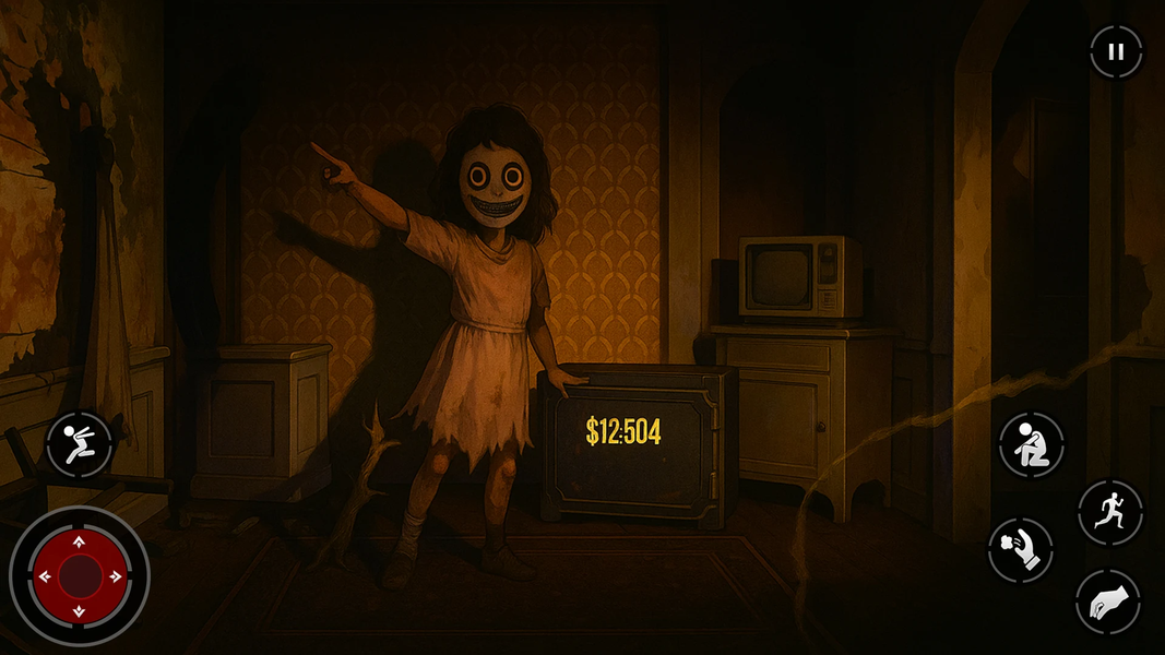 Escape Mansion: Horror Game - Gameplay image of android game