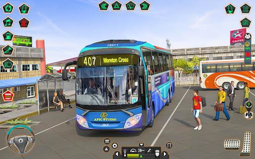 Euro Coach Bus Simulator 3D - عکس بازی موبایلی اندروید