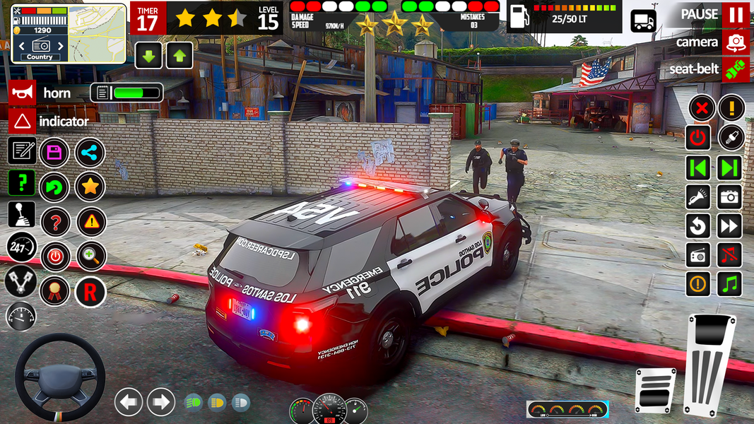 Police Chase Simulator Game - عکس بازی موبایلی اندروید