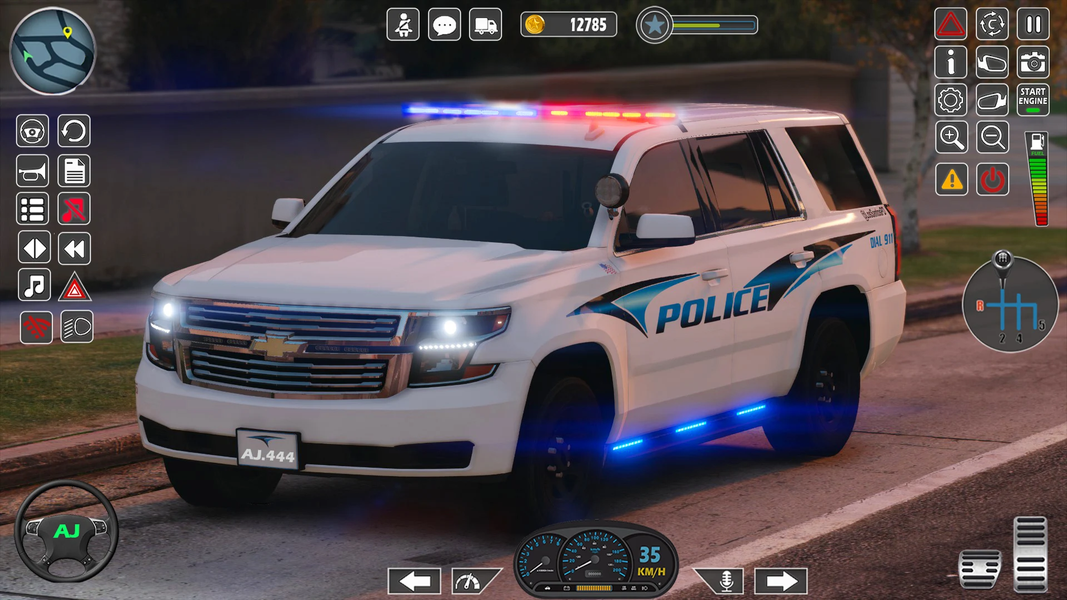 City Police Car Driving Games - عکس بازی موبایلی اندروید