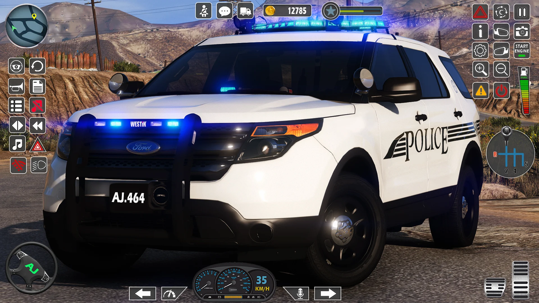 City Police Car Driving Games - عکس بازی موبایلی اندروید
