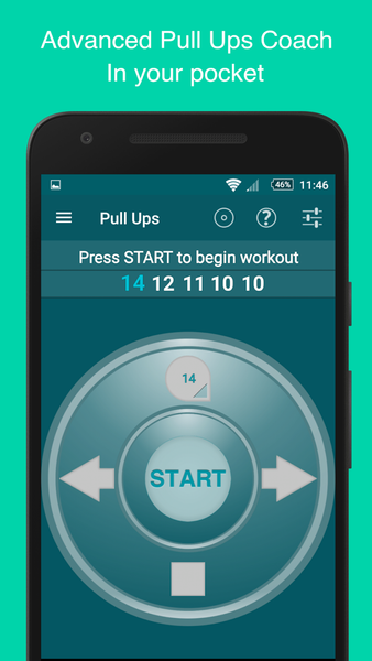 Pull Ups - Image screenshot of android app